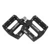 BIKEIN PRO MTB Bike Pedals Nylon Fiber Non-Slip 9/16 Inch Bicycle Platform Flat Pedals for Road Mountain BMX Bike Black view 2