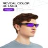 Mryok Plus Polarized Replacement Lenses Compatible with Oakley Frogskins OO9013 Sunglasses, HD Polarized, UV Protection, Impact Resistant & Perfectly Fit - Plasma Purple view 3