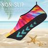 ANLUKE Water Shoes Barefoot Aqua Yoga Socks Quick-Dry Beach Swim Surf Shoes for Women Men Orange/Colorful 44/45 view 2