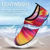 ANLUKE Water Shoes Barefoot Aqua Yoga Socks Quick-Dry Beach Swim Surf Shoes for Women Men Orange/Colorful 44/45 view 4