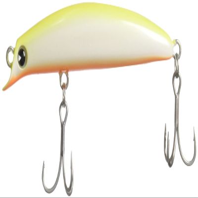 AMS Design (ima) #SKF75-102 Minnow Sasuke Science Fiction Lure, 3.0 inches (75 mm), 0.2 oz (6 g), Chart Back Pearl