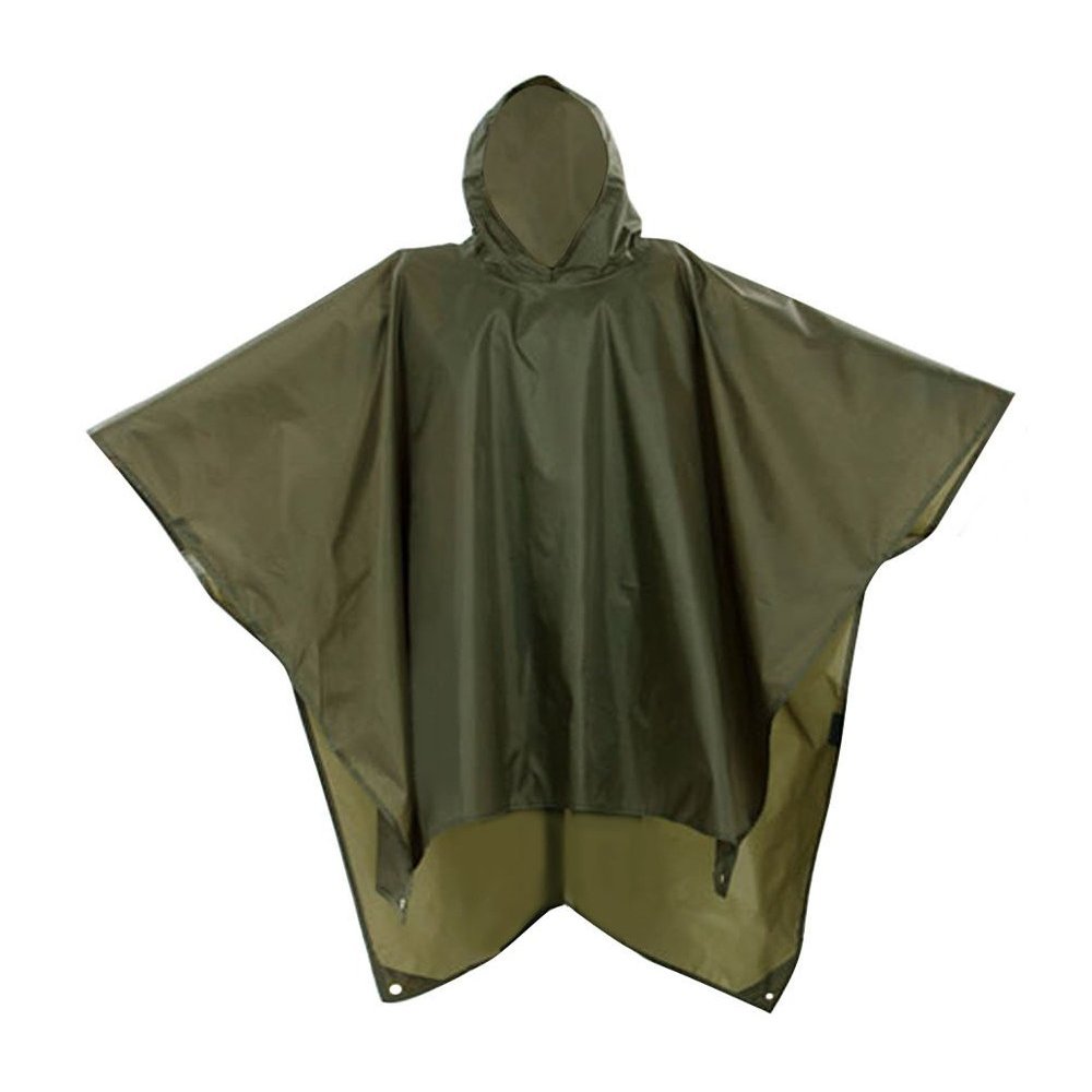 WarmHeartting Rain Ponchos Waterproof for Adults Reusable with Hood Multifunction 3 in 1 Rain Coat