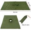 WarmHeartting Rain Ponchos Waterproof for Adults Reusable with Hood Multifunction 3 in 1 Rain Coat view 2
