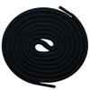 150cm / 59" Long 4mm Round Shoelaces Coloured Cord Suitable for Adult and Kids Sport Trainers Hi-tops Football Boots Laces (Black) view 1