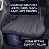 AirBedz by Pittman Outdoors - Inflatable PVC Rear Seat Air Mattress, Black - Mid-Size Fits Jeeps, Car, SUVs & Mid-Size Trucks, Comes with Portable DC Air Pump view 4