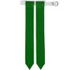 Crown Sporting Goods Flag Football Belt & Flags  Includes 1 Belt with 2 Flags, Accessories for Flag & Touch Games, Practices, & Training (Green) view 1