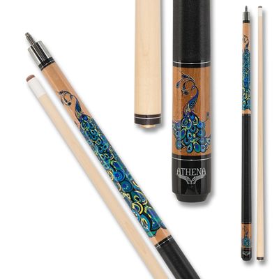 Athena ATH47 Peacock Pool Cue - 18oz