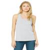 Bella + Canvas Ladies' Jersey Racerback Tank M ATHLETIC HEATHER view 1