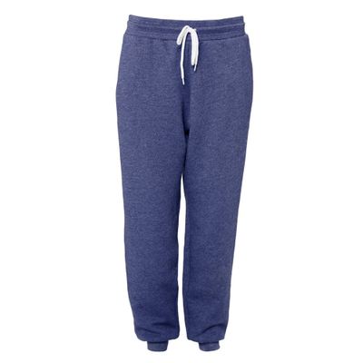 Bella + Canvas Unisex Jogger Sweatpant XS HEATHER NAVY