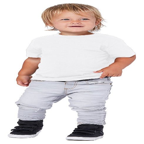 Bella + Canvas Toddler Jersey Short-Sleeve T-Shirt,WHITE,3T