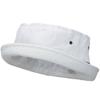 e4Hats.com Big Size Striped Roll Up Bucket Hat - White Navy 2XL-3XL view 1