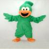 rushopn Adorable New Green Plush Roadrunner Bird Mascot Costume