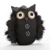 Delton Products 7 Inches Black Feather Wing Hoot Owl Home Decor view 1