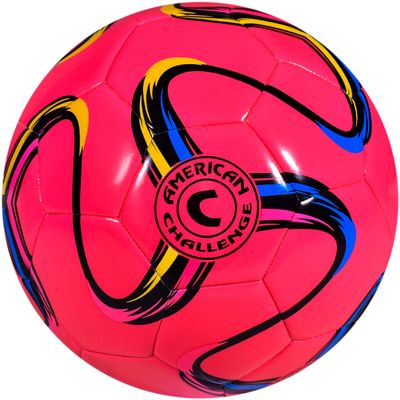 American Challenge Brasilia Soccer Ball  Sizes 5, 4, 3 & 2  Youth & Adult Training Soccer Ball for Practice, Games & Grass Fields