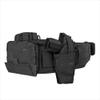 Tasmanian Tiger Warrior Belt LC, Tactical Utility Belt, Laser Cut MOLLE System, Hook-and-Loop Attachment, Black - Medium view 4
