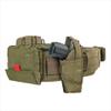 Tasmanian Tiger Warrior Belt LC, Tactical Utility Belt, Laser Cut MOLLE System, Hook-and-Loop Attachment, Olive - Medium view 4