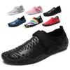 Cheston Mens Barefoot Quick Dry Aqua Water Shoe(6 Women / 4 Men, All-Black) view 1