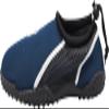 NORTY Wave Aqua Sock - Water Shoes for Kids - Swim Shoes for Kids - Beach Shoes for Kids - Water Socks - Aqua Shoes - Swimming Shoes - Skeletoe - Navy, White view 2