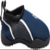 NORTY Wave Aqua Sock - Water Shoes for Kids - Swim Shoes for Kids - Beach Shoes for Kids - Water Socks - Aqua Shoes - Swimming Shoes - Skeletoe - Navy, White view 3
