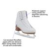 Jackson Elle Womens/Girls Figure Ice Skates - Girls Size - 11.5, Width - R White view 2