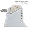 Jackson Elle Womens/Girls Figure Ice Skates - Girls Size - 11.5, Width - R White view 3