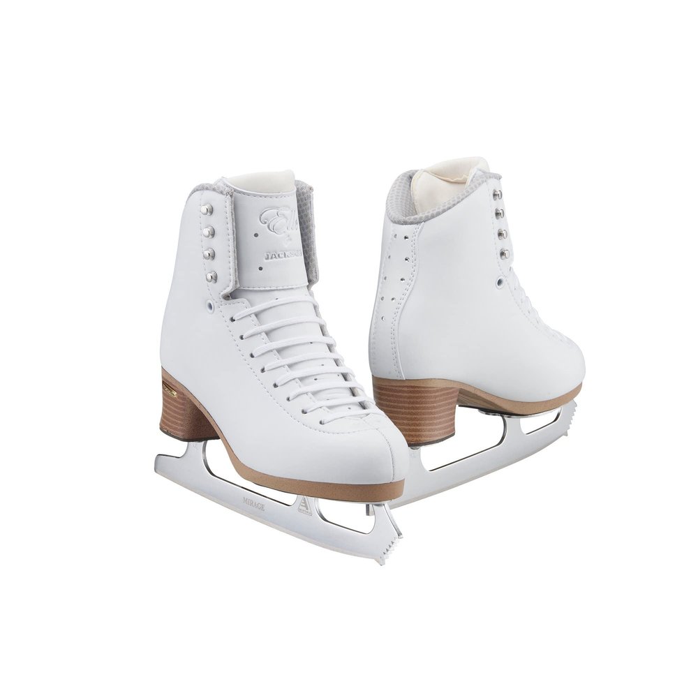 Jackson Elle Womens/Girls Figure Ice Skates - Girls Size - 3, Width - R White
