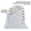 Jackson Elle Womens/Girls Figure Ice Skates - Girls Size - 13.5, Width - W White view 3