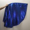 Deep Metallic Blue Poly Quills Lame Worship Flags (Royal) view 1