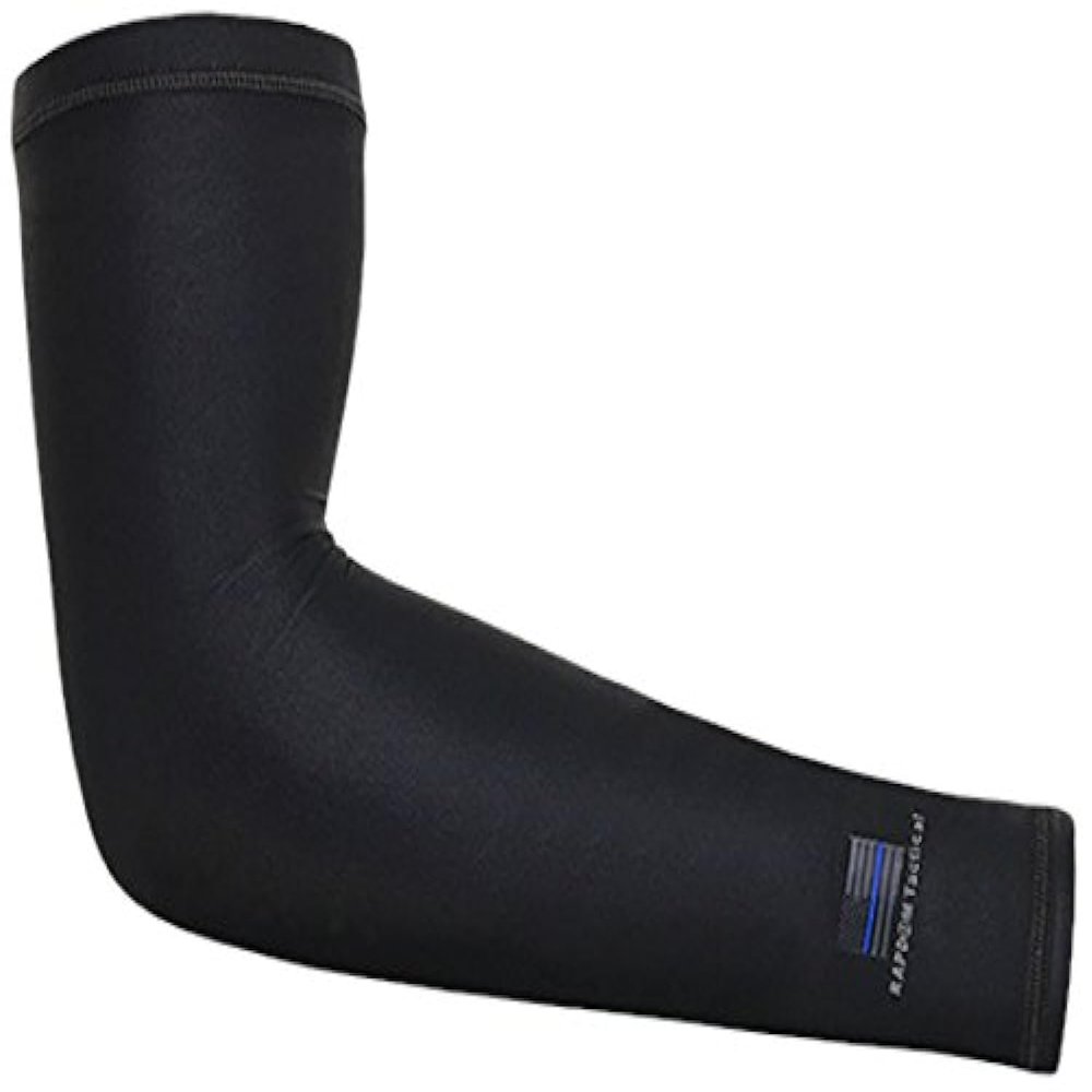 Rapdom Tactical Compression Arm sleeve, Black, Large/X-Large