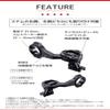 CatEye OG-200 Alloy Outfront Bracket, Black, No Size view 3