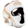 Venum Elite Headgear - White/Gold view 1