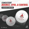 JOOLA Prime 3-Star Table Tennis Balls - 6 Pack of Professional Ping Pong Balls for Tournaments - ITTF Approved 40+mm ABS view 4