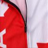 BIYINGEE Women's Cycling Jersey Short Sleeve Sweat Wicking Canada Leaves Size L view 3