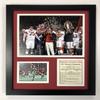 Legends Never Die NCAA Alabama Crimson Tide 2017 Cfp National Champions Framed Photo Collage, 12 x 15, (12258U) view 1