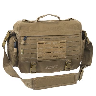 Direct Action Messenger Mk II Tactical Bag Coyote Brown Mk II 10 Liter Capacity, ideal for laptop, ipad or tablet