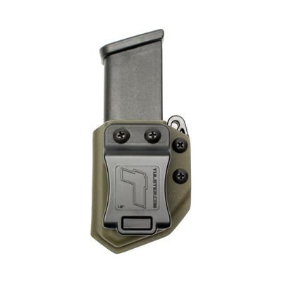 Universal .45ACP Double Stack Mag Carrier- Tulster Echo Carrier IWB/OWB (OD Green)