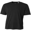 A4 NB3142 Youth Cooling Performance Tee, Black, Large view 1
