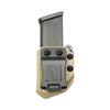 Universal .45ACP Double Stack Mag Carrier- Tulster Echo Carrier IWB/OWB (Flat Dark Earth Carbon Fiber) view 1