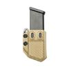 Universal .45ACP Double Stack Mag Carrier- Tulster Echo Carrier IWB/OWB (Flat Dark Earth Carbon Fiber) view 2