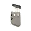 Universal 9mm/.40 Single Stack Mag Carrier- Tulster Echo Carrier IWB/OWB (Dark Grey) view 2