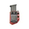Universal 9mm/.40 Double Stack Mag Carrier- Tulster Echo Carrier IWB/OWB (Blood Red Carbon Fiber) view 1
