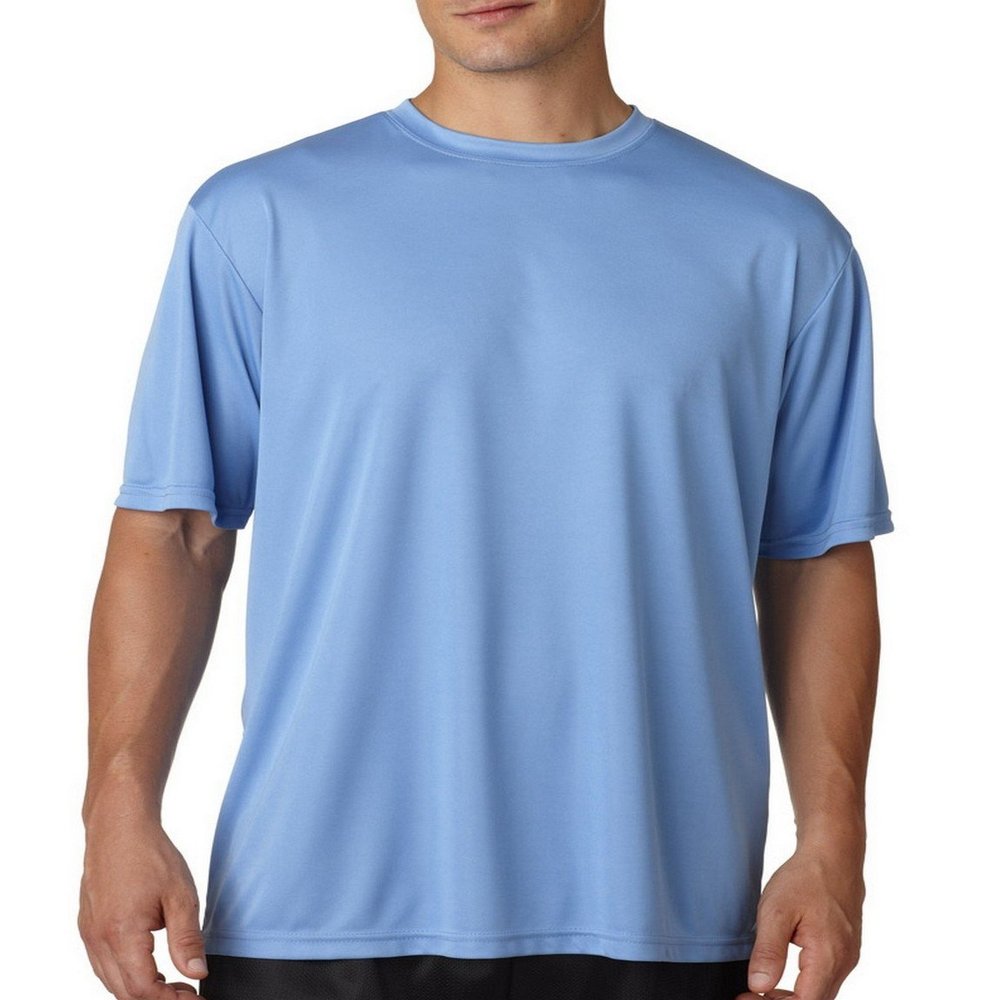 A4 N3142 Adult Cooling Performance Tee, Light Blue, Small