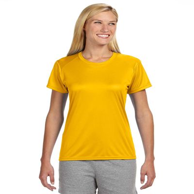 A4 Women's Cooling Crew NW3201 Gold