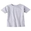 Rabbit Skins Infant Fine Jersey T-Shirt, Heather, 6MOS view 1