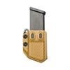 Universal .45ACP Double Stack Mag Carrier- Tulster Echo Carrier IWB/OWB (Coyote Brown Carbon Fiber) view 2