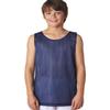 A4 N2206 Youth Reversible Mesh Tank, Navy/White, X-Large view 1