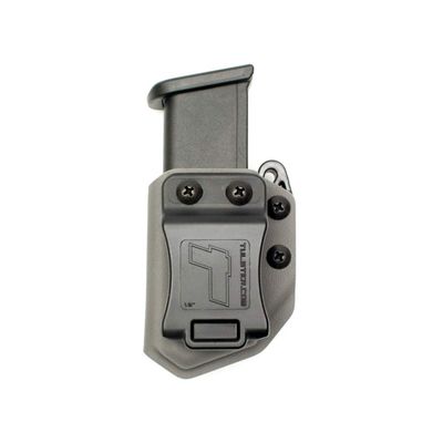 Universal 9mm/.40 Double Stack Mag Carrier- Tulster Echo Carrier IWB/OWB (Dark Grey)