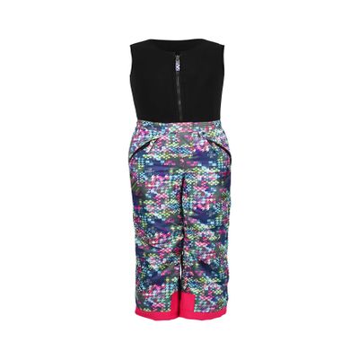 Arctix Kids Limitless Fleece Top Bib Overalls, Freeze Pop Multi, 3T