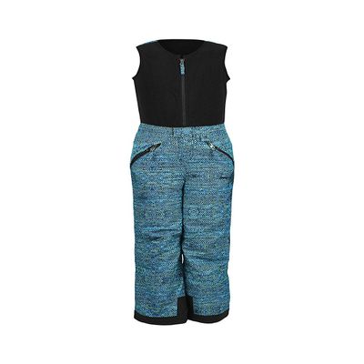 Arctix Kids Limitless Fleece Top Bib Overalls, Aztec Aqua, 4T