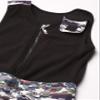 Arctix Kids Limitless Fleece Top Bib Overalls, White Multi Camo, 2T view 2
